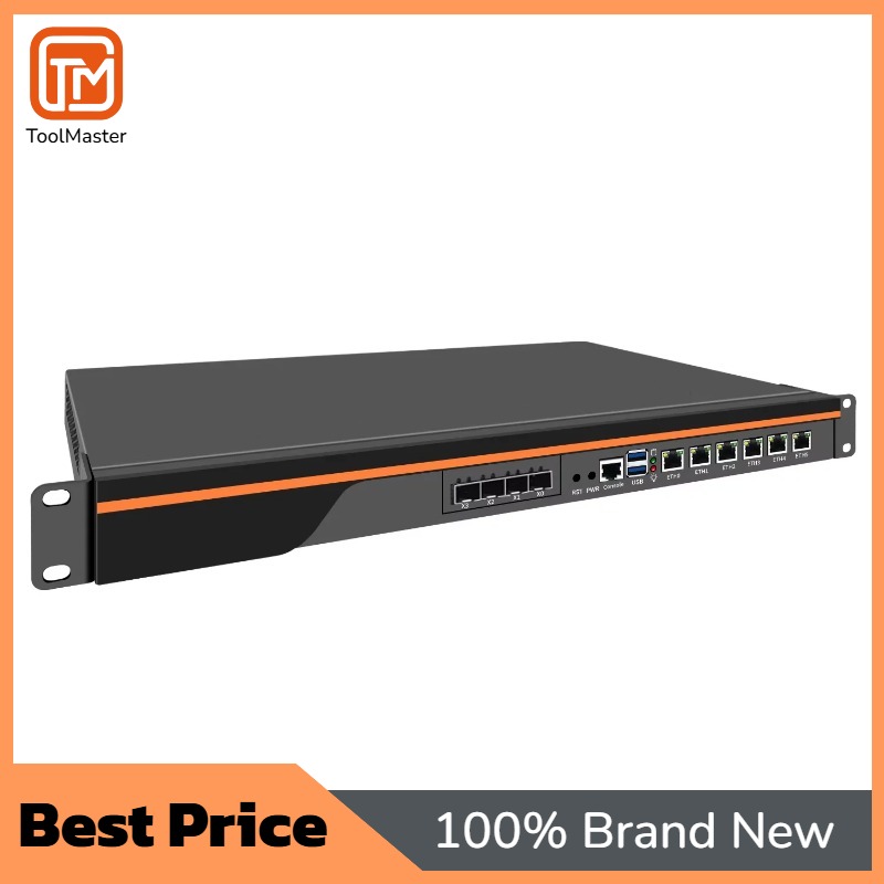 Pfsense Firewall Router 2.5G 4 I226 - 【Neu eingetroffen】R 1U Rackmount-Firewall-Router I5-12450H I7