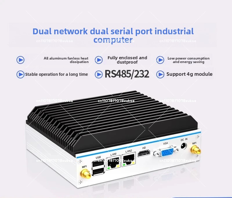 Mini Industrie-PC - Quad-Core  – Fanless Industrial Pc Rs485 Core I7 Bewertung und Preis