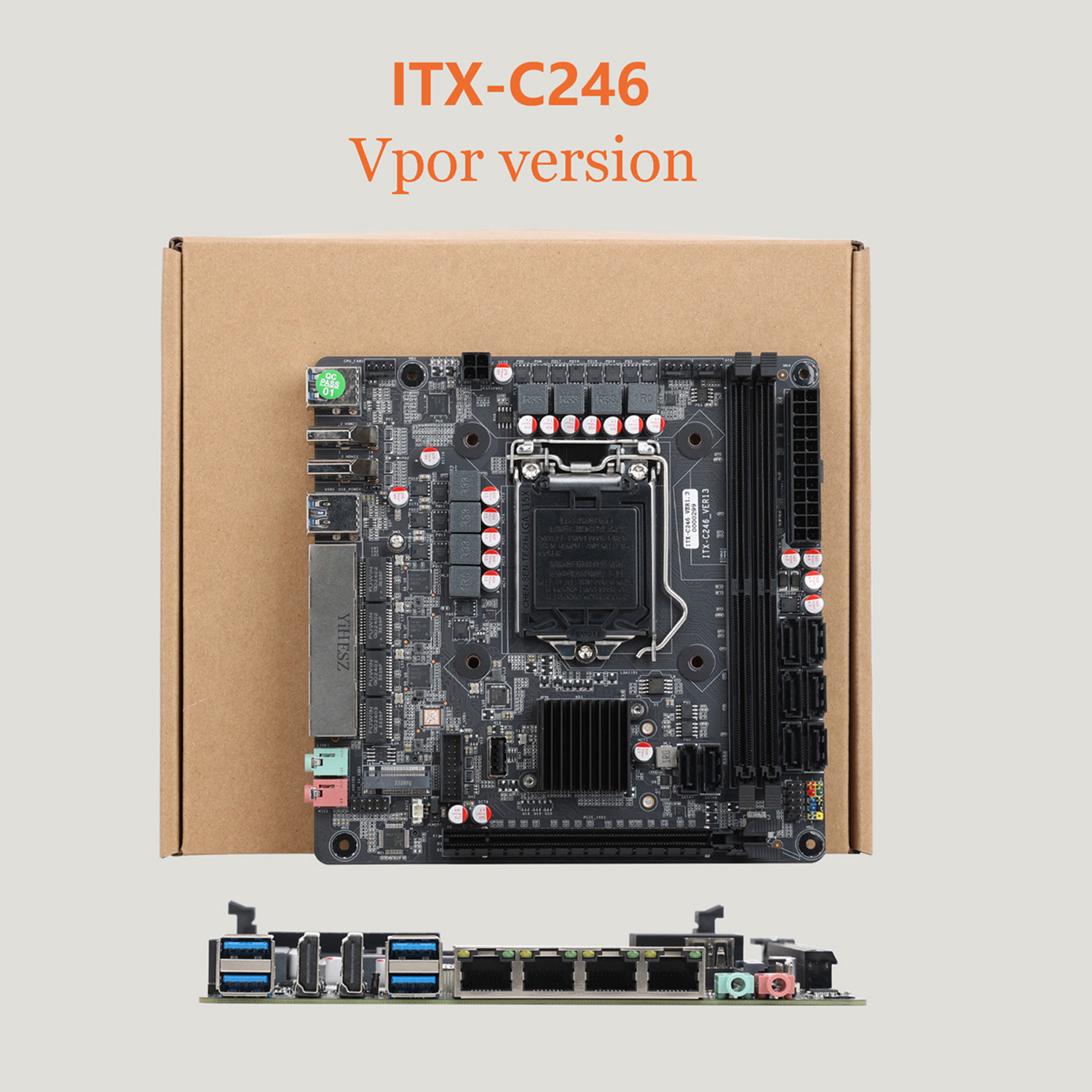 LGA1151 C246 Vpro NAS Motherbo – Nas Motherboard 8 Sata Mini Itx Bewertung und Preis