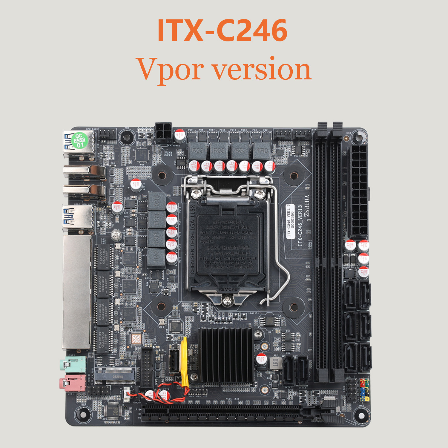 LGA1151 C246 Vpro NAS Motherbo – Nas Motherboard 8 Sata Mini Itx Bewertung und Preis