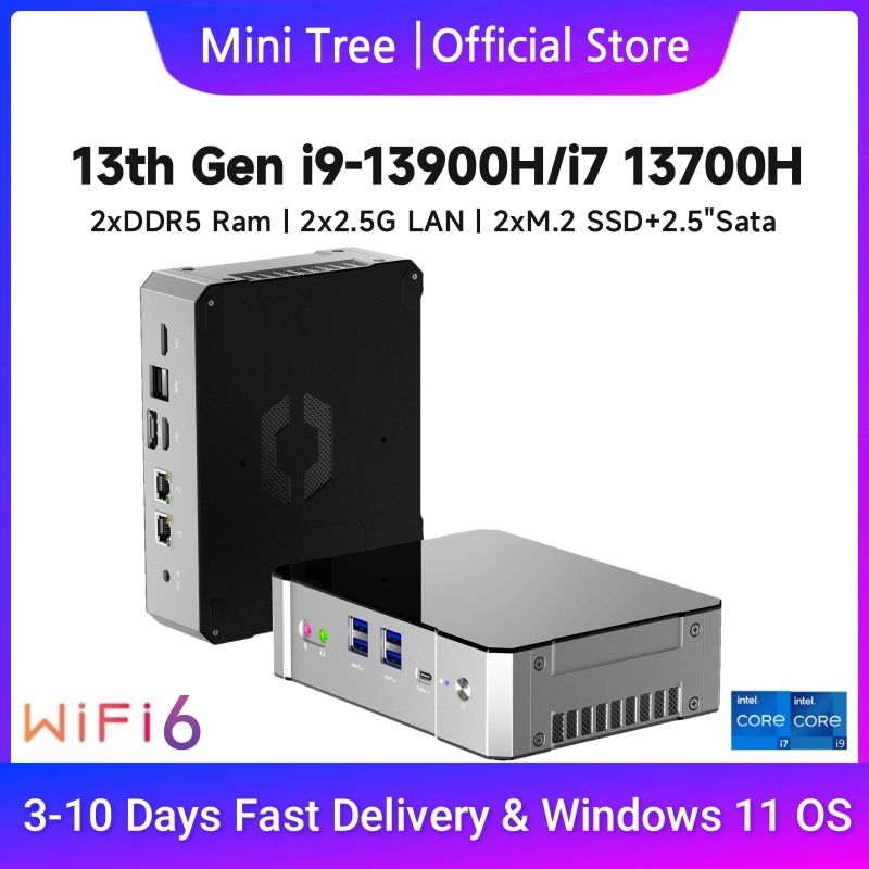 Mini-Gaming-PC der 13. Generat – Intel Core I9 13900H Mini Pc Bewertung und Preis
